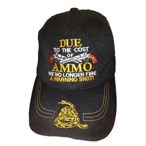 Men's Cap With Revolvers